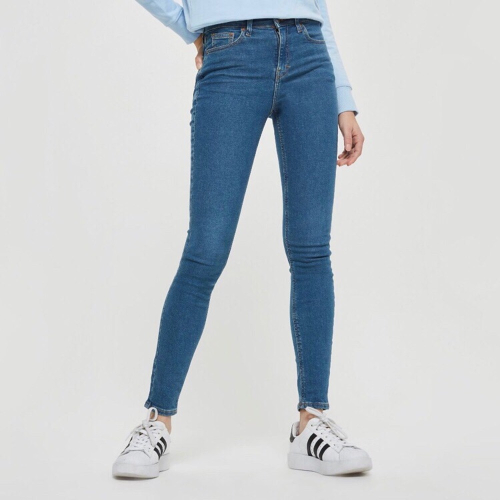 Topshop Petite Moto Authentic Jamie Jeans